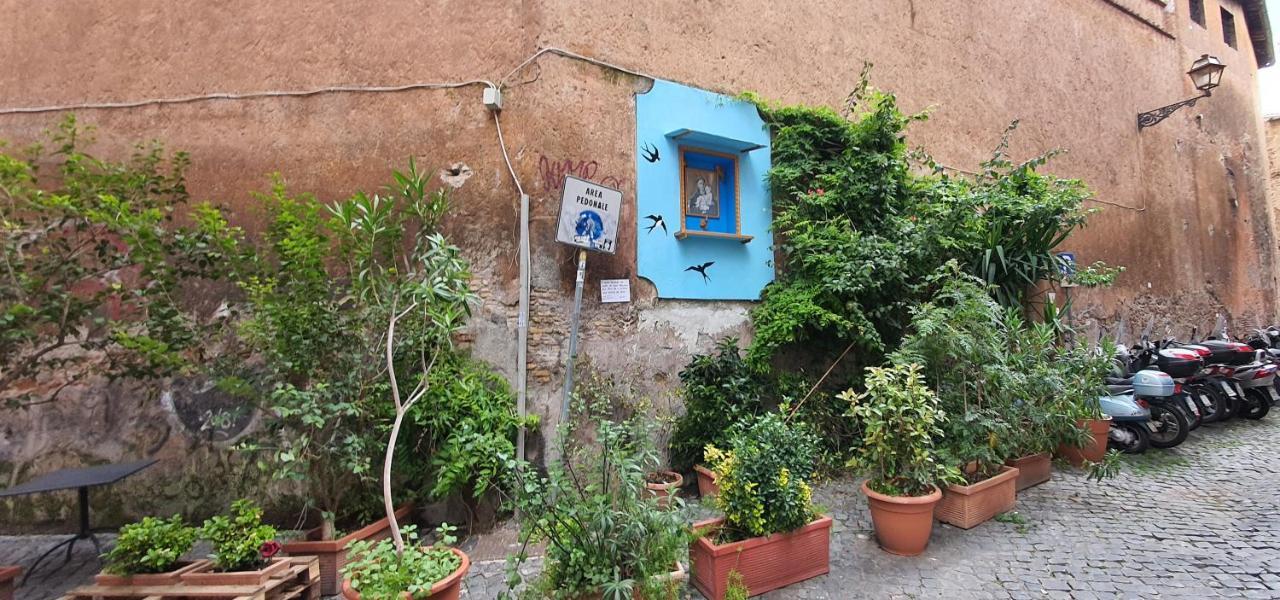 Enchanting Loft In Trastevere Roma Eksteriør bilde