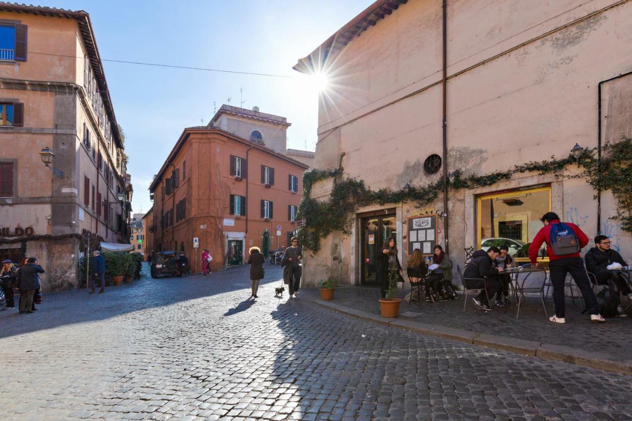 Enchanting Loft In Trastevere Roma Eksteriør bilde
